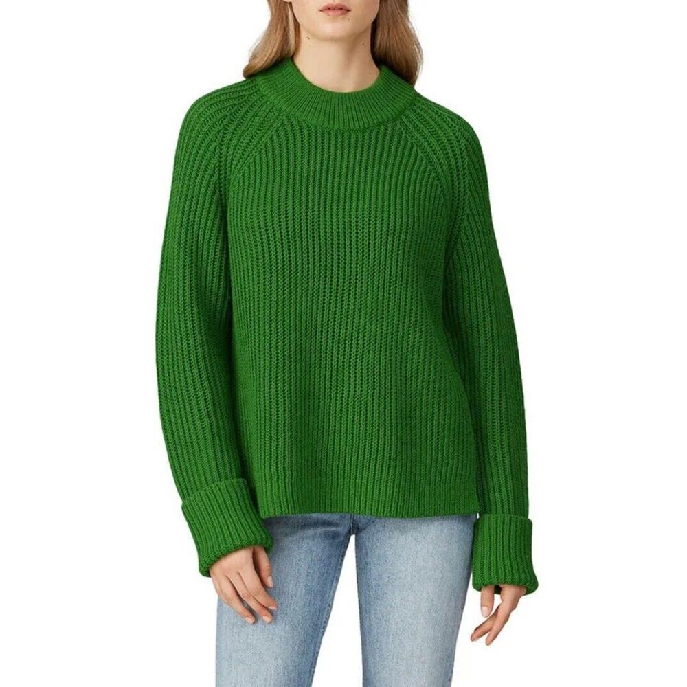 Club Monaco Green Pullover Sweater Small Petite